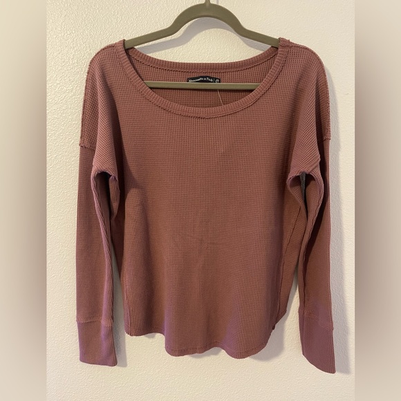 Abercrombie & Fitch Tops - NWT Abercrombie & Fitch Mauve Long Sleeve Top